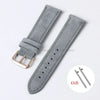 Amazfit Leather Watch Strap Vintage Suede Quick Release - Handmade Stitching
