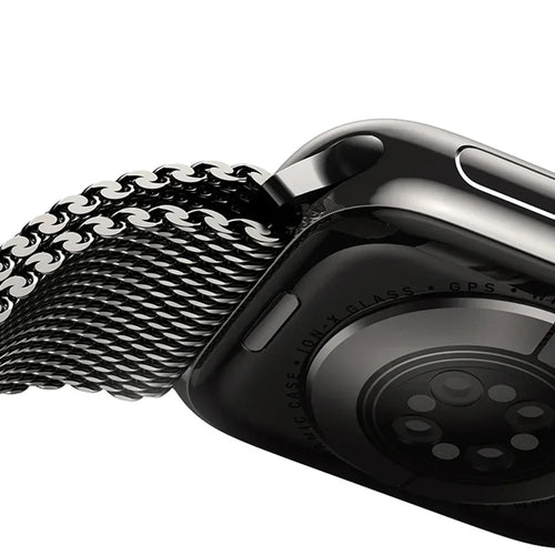 Apple Watch Titanium Milanese Loop Strap - Sleek and Durable