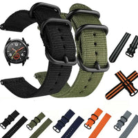COROS Nylon Sport Watch Bands - Nylon Strap with Stainless Buckle