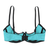 Lace Underwire Half-Cup Balconette Bra