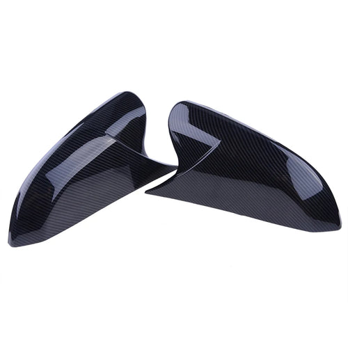 Fit For HONDA Civic 10th 2016 2017 2018 2019 Rearview Mirror Caps Horn Shape ABS Side Wing Mirror Cover Car Accessories
