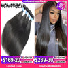 Wow Angel Straight 28 30 Inch Remy Бразильське людське волосся Пучки 100% шовкове волосся 3/4 штуки Нарощене людське волосся Virgin Hair