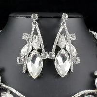 Crystal Statement Jewelry Set