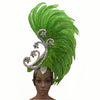 The Stardust Royal Plume – Feathered Carnival & Cabaret Stage Headdress
