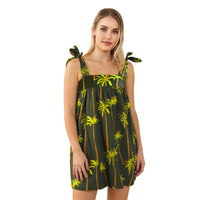 Women s Boho Floral Print Spaghetti Strap Maxi Dress with Ruffle Hem for Summer Vacation Beach Party Casual Wear