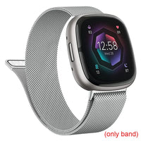 Fitbit Versa & Sense Magnetic Steel Band - Elegant Design