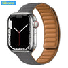 Apple Watch Leather Band - Premium Magnetic Loop Strap