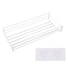 1/2PCS Bathroom Shelf Shower Wall Mount Shampoo Storage Holder With Suction Cup No Drilling Kitchen Storage Bathroom Accessories