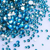 1440PCS SS3-SS20 Mix Size Non-Hotfix Glass FlatBack Rhinestones