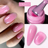 UR SUGAR 7ml Nude Crystal Rubber Base Gel Natural Color Semi Permanent Soak off UV LED Gel Nail Art Varnish