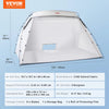 VEVOR Portable Paint Booth Shelter 7.5x5.2x5.2/10x7x6ft Foldable Spray Painting Tent for Furniture Craft Project DIY Hobby Tool EzBuyCo