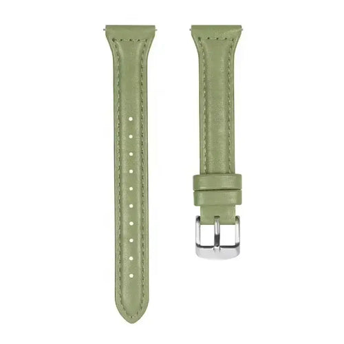 Amazfit Slim Leather Watch Bands Replacement for Smartwatches