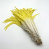 50PCS Two-Tone Rooster Tail Feathers (35-40CM)