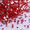 SS3-SS30 Red Series Hotfix Glass Flat-Back Rhinestones