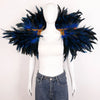 Festival Carnival Feather Shawl