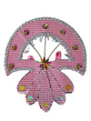 Sequined Butterfly-Style Costume Backpiece with Draped Chain