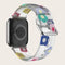 clear with flowers / 38mm 40mm 41mm (42mm S10 & S11)