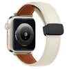 Apple Watch Leather Band - Premium Stylish Strap with Buckle