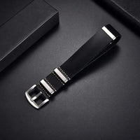 Ticwatch Leather Band - Premium Textured Design