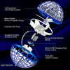 Flying Ball Spinner Toy Hand Control Drone Helicopter 360° Rotating Mini UFO with Light Kids Gifts Game Children Sports Ball