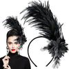 Ostrich Feather Fascinator Headband