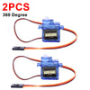 1-100pcs SG90 9G Micro Digital Servo Motor 180/360° Fixed-Wing Micro Gear Servo Motor for Rc Helicopter Toy Airplane Aircraft