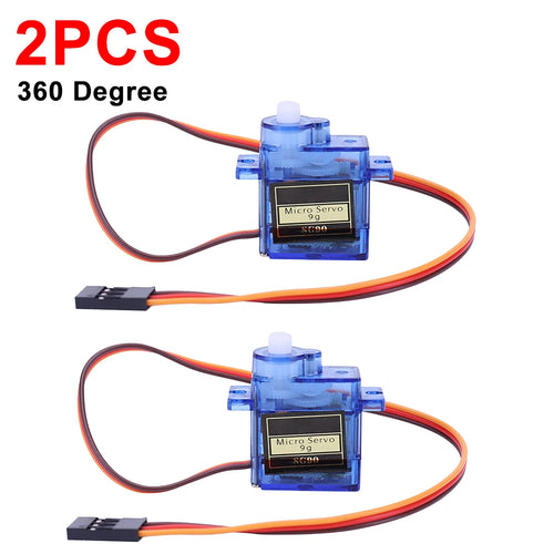 1-100pcs SG90 9G Micro Digital Servo Motor 180/360° Fixed-Wing Micro Gear Servo Motor for Rc Helicopter Toy Airplane Aircraft