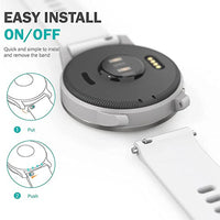 COROS Silicone Watch Band Quick Release Strap for Smartwatch