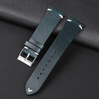 Polar Vantage, Grit X & Ignite Oil-Waxed Leather Band, Accent Stitches