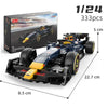 1/24 2023 F1 Red Bull RB19 №1 Макс Ферстаппен №11 Формула Переса Гоночний автомобіль Alfa Romeo C42 Будівельний блок Модель Іграшковий автомобіль Цеглинки