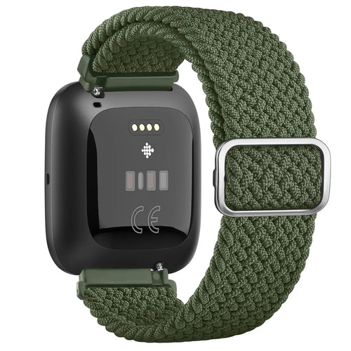 Elastic Nylon Fitbit Versa & Sense Bands
