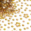 SS3-SS30 Gold Bottom Flat Back Glass High Quality Crystal Rhinestones