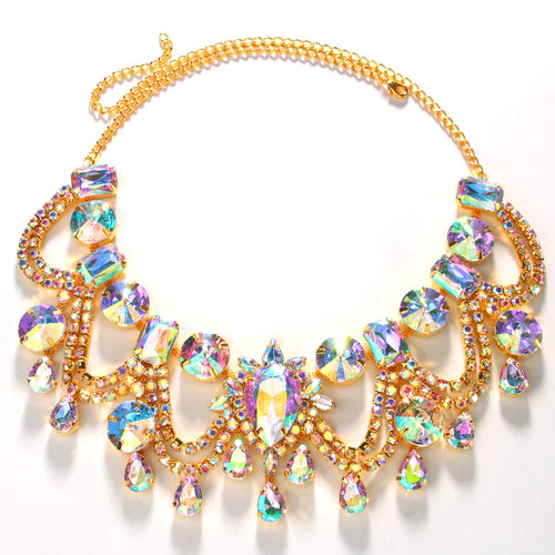 Rhinestone Statement Necklace