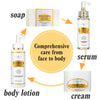 AILKE Vitamin C Skin Care Kit, With Lightening Body Lotion, Even Skin Tone Cream, Whitening Serum, Brightening Soap