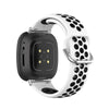 Fitbit Versa & Sense Silicone Band - Breathable Stylish Straps