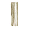 Rhinestone Long Tassel Hand Bracelet – Hollow Geometric Wristband & Cascading Crystal Fringe Cuff for Raves, Festivals & Clubwear