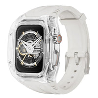 Apple Watch Transparent Rubber Strap and Case Kit - Versatile
