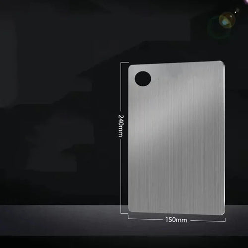 Stainless Steel Thickened Cutting Board Antibacterial Mildew-proof Kneading Dough Board Kitchen Fruit vegetable Cutting Board