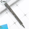 Press Metal Ballpoint Pens Diamond Multi-color Gift Pen Creative Office Supplies Student Stationary Supplies Accessory