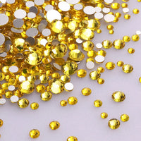 1440PCS SS3-SS20 Mix Size Non-Hotfix Glass FlatBack Rhinestones
