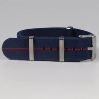 Amazfit Bands Nylon Military Parachute Style Watch Strap Blue Red