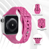 Apple Watch Silicone Strap - Slim Engraved Comfort Fit