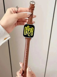 Motorola Moto Leather Watch Band Slim Replacement Strap Bracelet