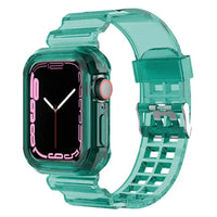 Apple Watch Clear Silicone Band - Durable Comfortable Strap