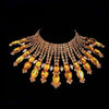 Radiating Statement Rhinestone Crystal Necklace