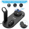 30W 7 in 1 Wireless Charger Stand Pad For iPhone 14 13 12 Pro Max Apple Watch Airpods Pro iWatch 8 7 Fast Charging Dock Station