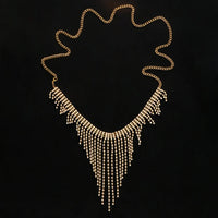Geometric Rhinestone Tassel Thong Body Chain – Luxury Crystal Lingerie & Shimmering Waist Harness for Raves, Festivals & Beachwear