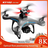 Xiaomi KY102 Drone 8K HD Професійна аерофотозйомка з подвійною камерою Уникнення перешкод Чотириосьовий повітряний дрон з оптичним потоком