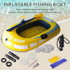 Inflatable Boat 2 People PVC Canoe Kayak Rubber Dinghy Thicken Foldable Drifting Fishing Boat Raft With Air Pump And Paddles