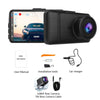 KQQ Car Dash camera 4k for Cars Ront and Rear Dual Lens Auto Car Dvr Built-in Wifi Support WDR Night Vision 24H Parking Monitor